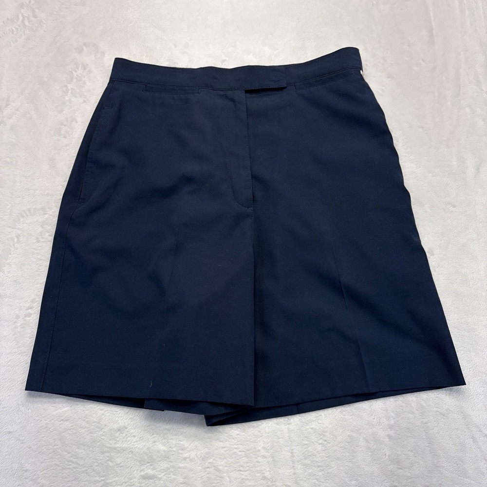 Liz Golf by Liz Claiborne Shorts Women's Size 10 Blue Flat Front